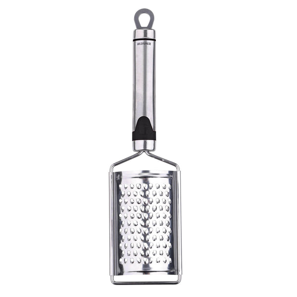 BERGNER GIZMO STAINLESS STEEL GRATER 24 CM, BLACK/SILVER COLOR