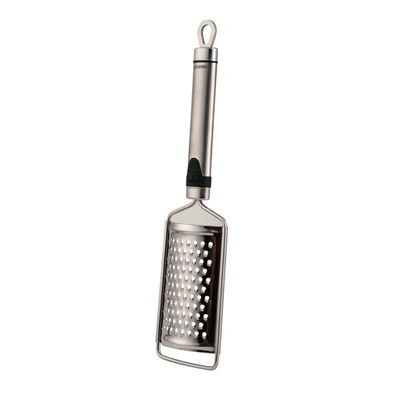 BERGNER GIZMO STAINLESS STEEL GRATER 24 CM, BLACK/SILVER COLOR