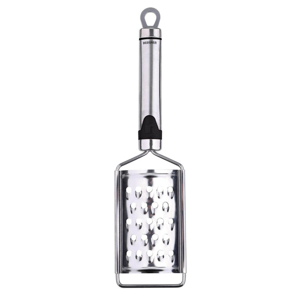 BERGNER GIZMO STAINLESS STEEL GRATER 23.5 CM, BLACK/SILVER COLOR