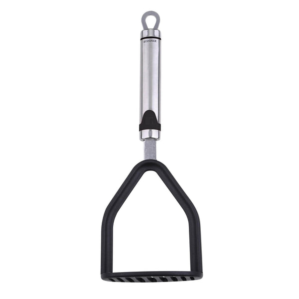 BERGNER GIZMO NYLON POTATO MASHER 28.5X10X6.5 CM, BLACK COLOR