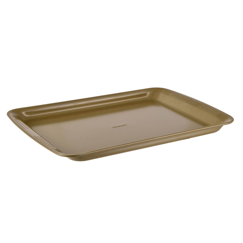 BERGNER BAKERIGHT PRO CARBON STEEL COOKIE SHEET 42.5 CM, TAN COLOR