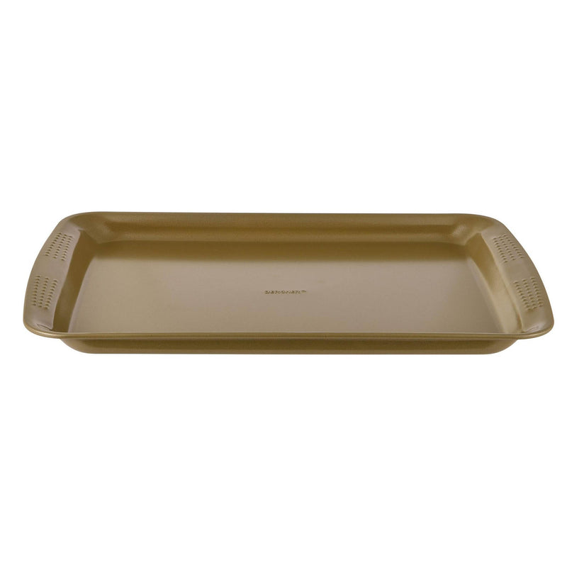 BERGNER BAKERIGHT PRO CARBON STEEL COOKIE SHEET 42.5 CM, TAN COLOR