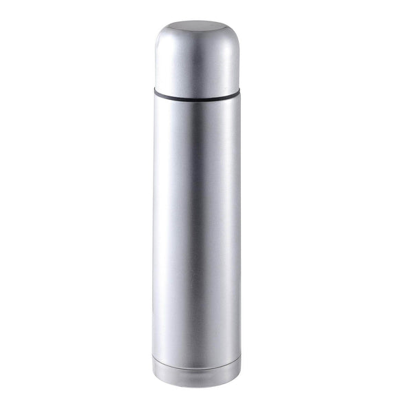 BERGNER NEON STAINLESS STEEL VACUUM FLASK 1000 ML, SILVER COLOR