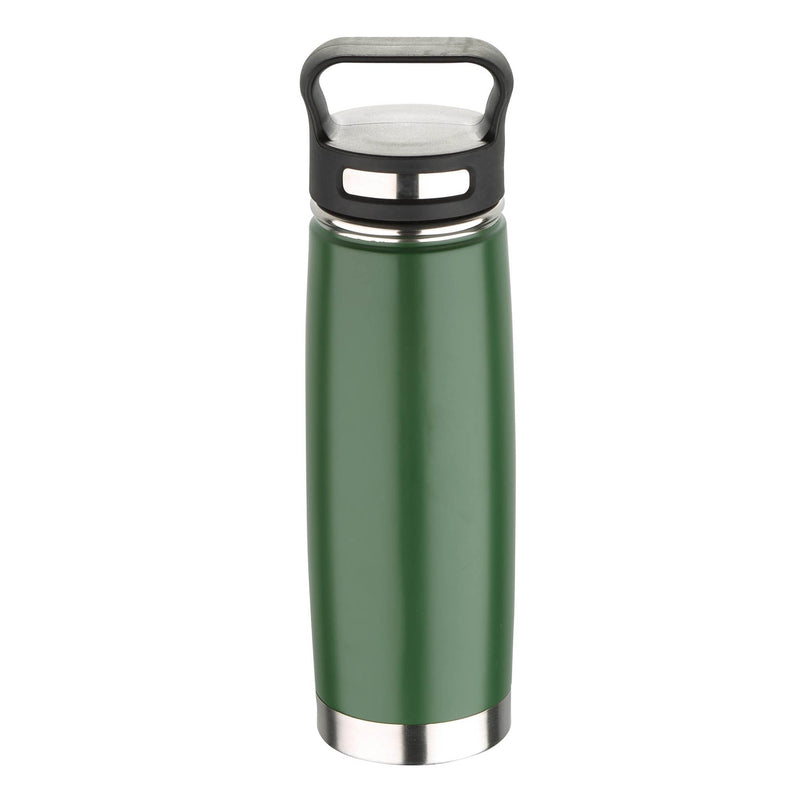 BERGNER WALKING ANYWHERE STAINLESS STEEL VACUUM BOTTLE 500 ML, GREEN COLOR