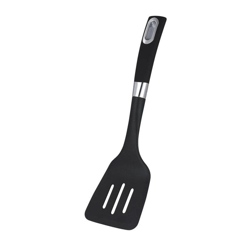 BERGNER ERGO NYLON SLOTTED TURNER 33.5 CM, BLACK COLOR