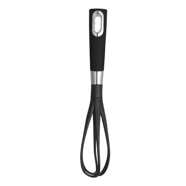 BERGNER ERGO NYLON EGG WHISK 29.7 CM, BLACK COLOR