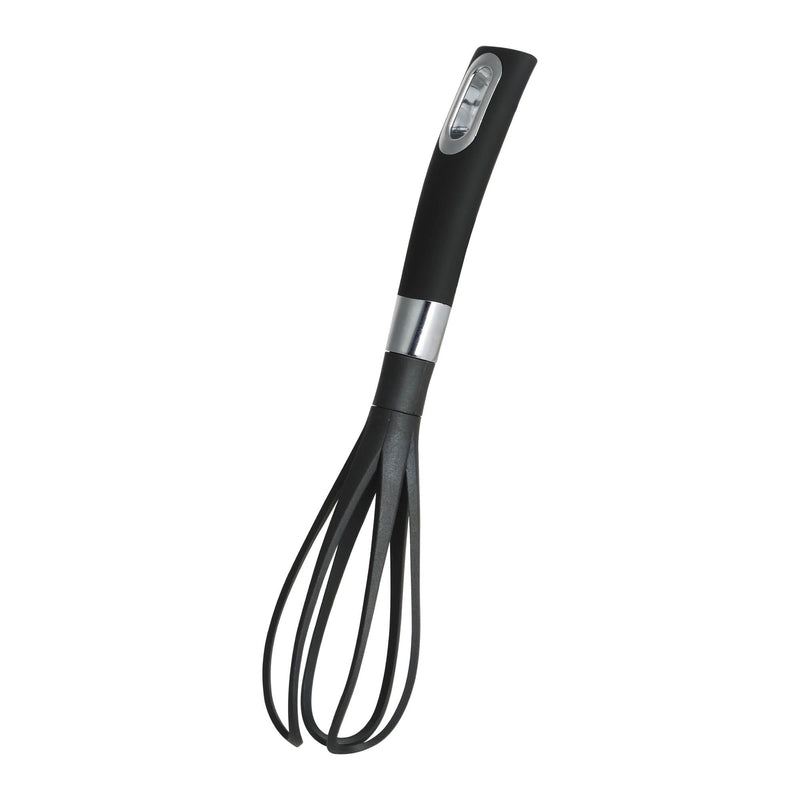 BERGNER ERGO NYLON EGG WHISK 29.7 CM, BLACK COLOR