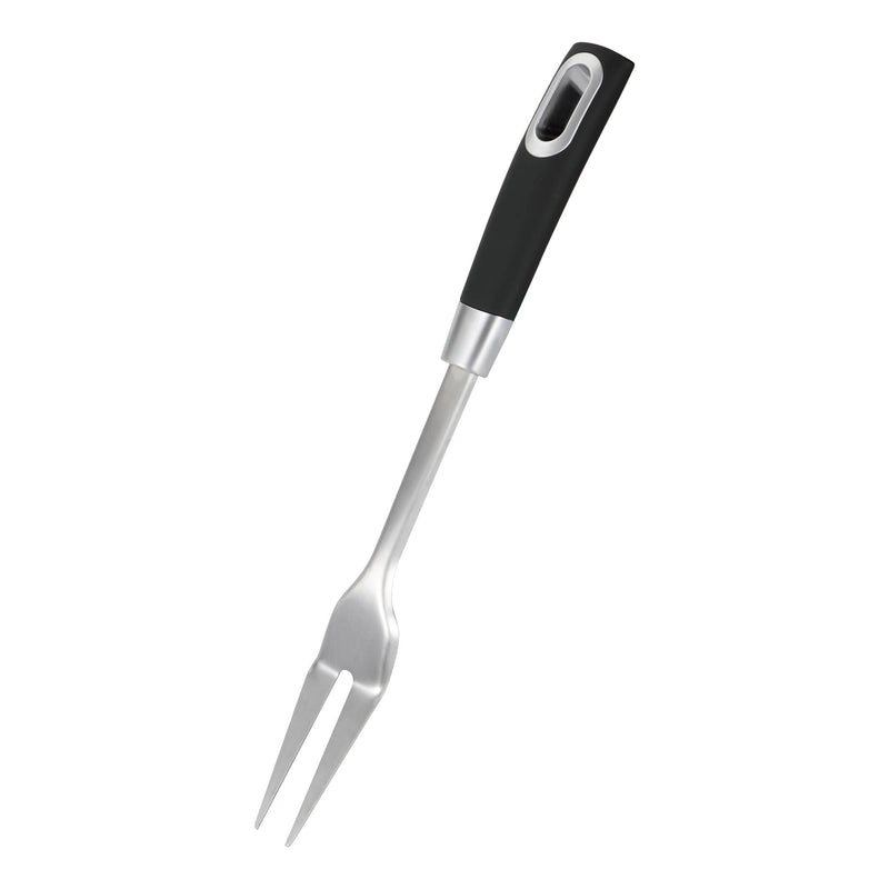 BERGNER ERGO STAINLESS STEEL MEAT FORK 33 CM, STAINLESS STEEL COLOR