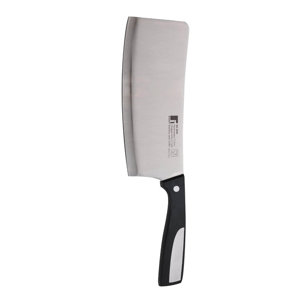 BERGNER RESA STAINLESS STEEL CHOPPER KNIFE 17.5 CM, BLACK/SILVER COLOR