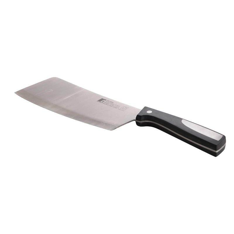 BERGNER RESA STAINLESS STEEL CHOPPER KNIFE 17.5 CM, BLACK/SILVER COLOR