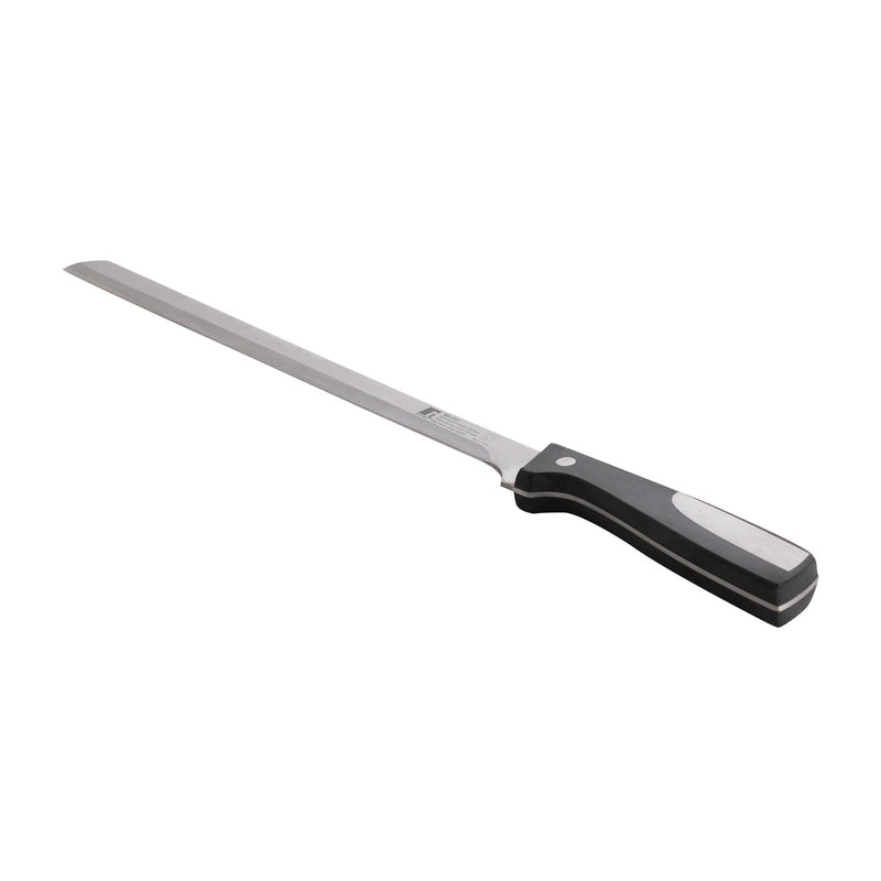 BERGNER RESA STAINLESS STEEL MEAT KNIFE 28 CM, BLACK/SILVER COLOR