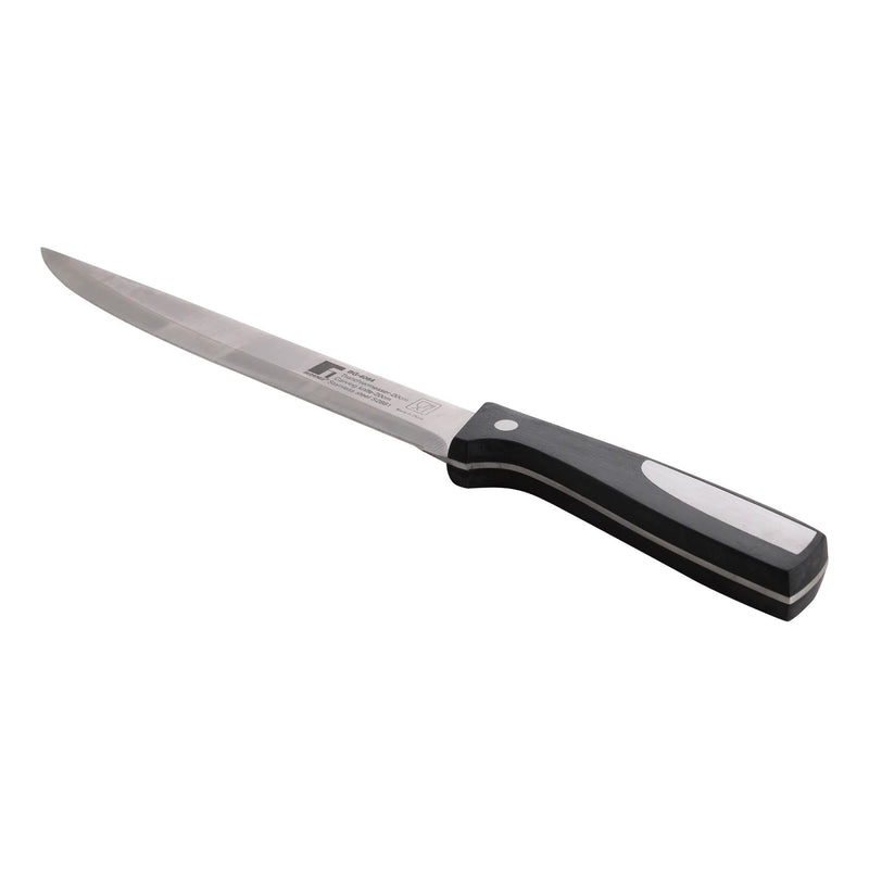 BERGNER RESA STAINLESS STEEL CARVING KNIFE 20 CM, BLACK/SILVER COLOR