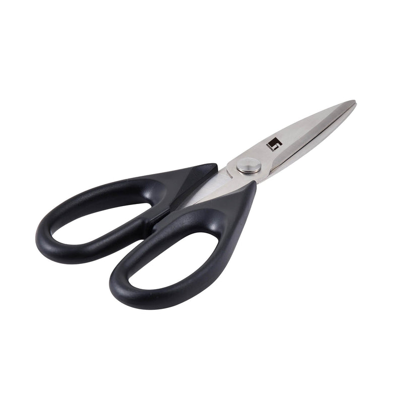 BERGNER RESA STAINLESS STEEL KITCHEN SCISSORS 21 CM, BLACK/SILVER COLOR