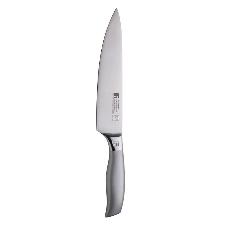 BERGNER UNIBLADE STAINLESS STEEL CHEF KNIFE 20 CM, SILVER COLOR