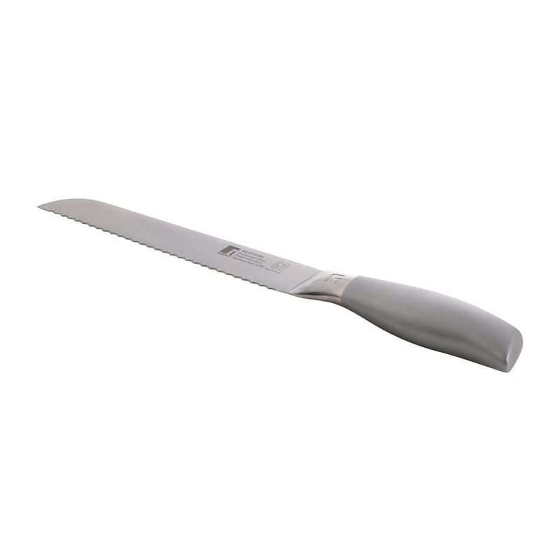 BERGNER UNIBLADE STAINLESS STEEL BREAD KNIFE 20 CM, SILVER COLOR