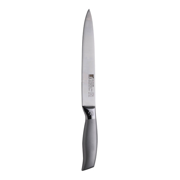 BERGNER UNIBLADE STAINLESS STEEL SLICER KNIFE 20 CM, SILVER COLOR