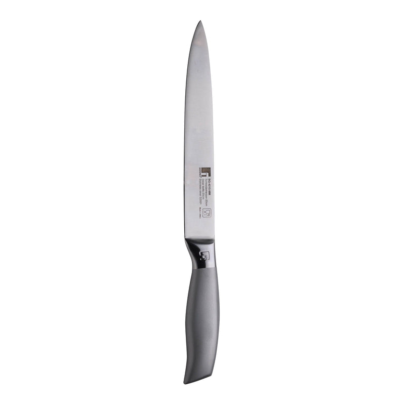 BERGNER UNIBLADE STAINLESS STEEL SLICER KNIFE 20 CM, SILVER COLOR