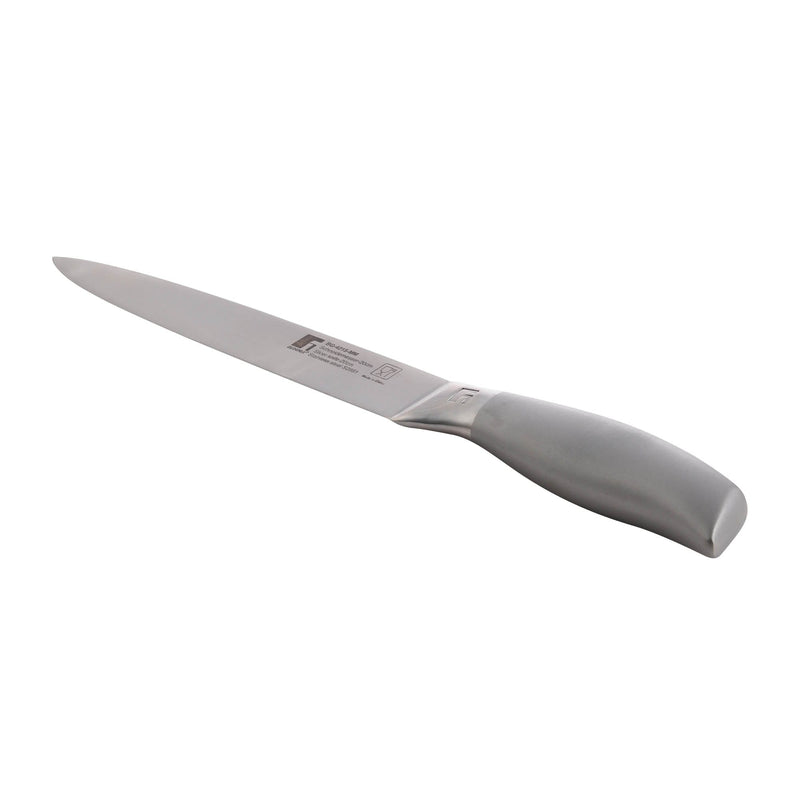 BERGNER UNIBLADE STAINLESS STEEL SLICER KNIFE 20 CM, SILVER COLOR