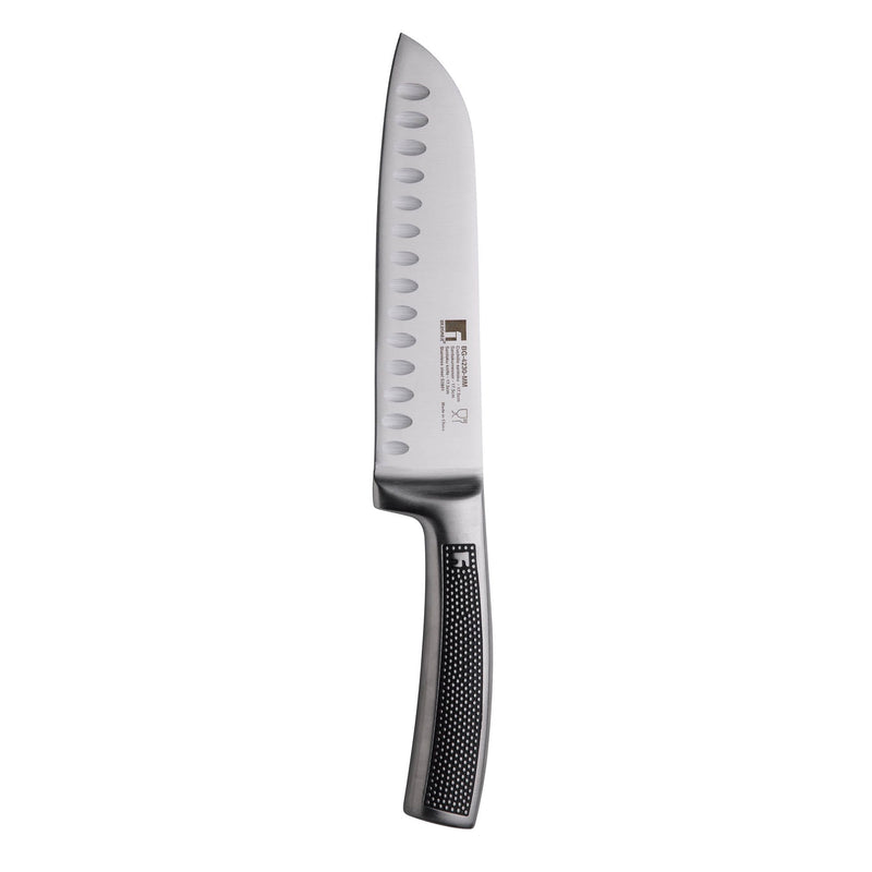 BERGNER HARLEY MATT FINISH STAINLESS STEEL SANTOKU KNIFE 17.5 CM