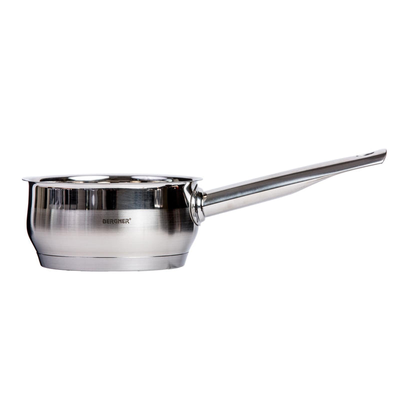 BERGNER GOURMET STAINLESS STEEL INDUCTION BOTTOM SAUCEPAN 14X7 CM/1 LITER