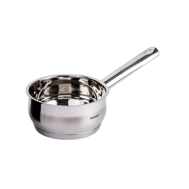 BERGNER GOURMET STAINLESS STEEL INDUCTION BOTTOM SAUCEPAN 14X7 CM/1 LITER