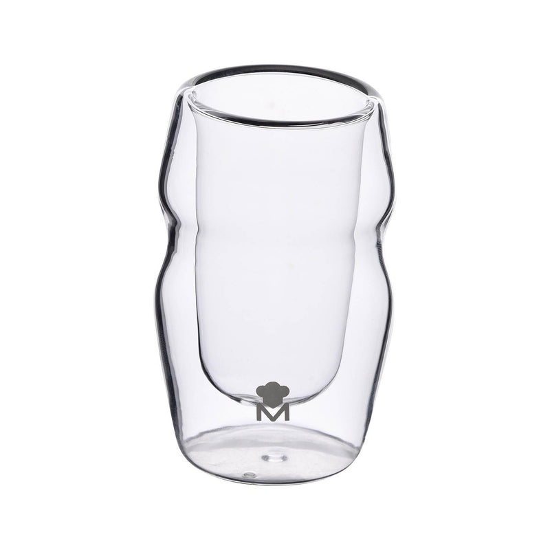 MASTERPRO MIXOLOGY 4 PIECE DOUBLE WALL SHOT GLASS SET 5 CL