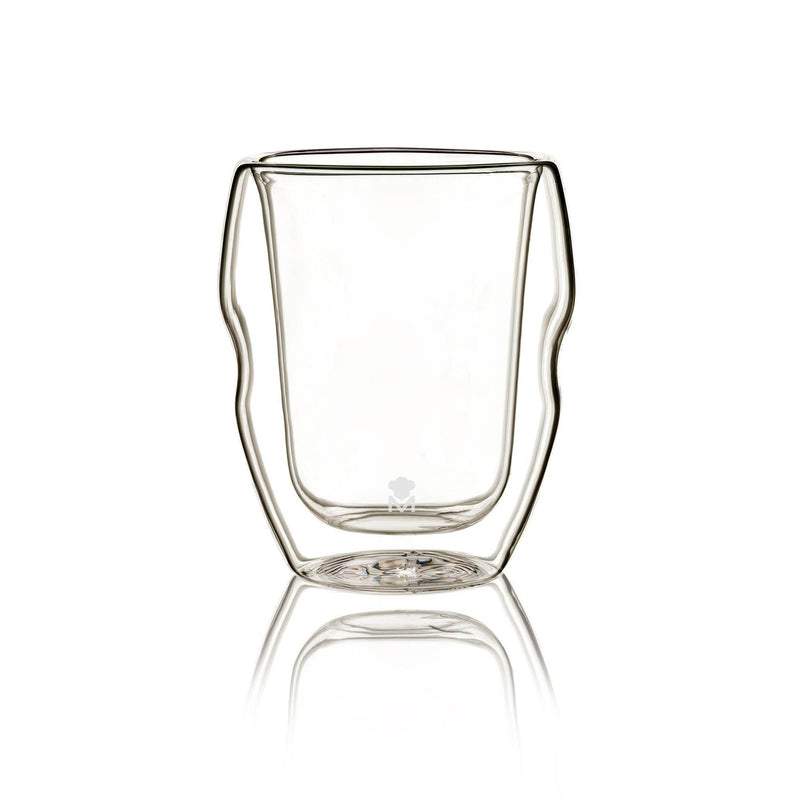 MASTERPRO MIXOLOGY 2 PIECE DOUBLE WALL ROC GLASS SET 38 CL