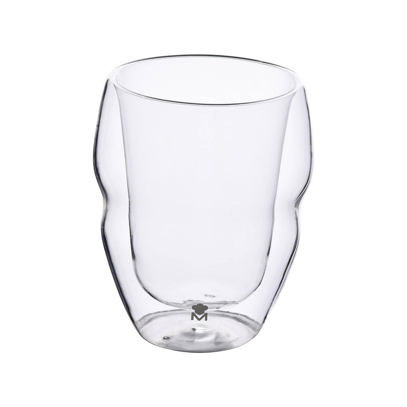 MASTERPRO MIXOLOGY 2 PIECE DOUBLE WALL ROC GLASS SET 38 CL