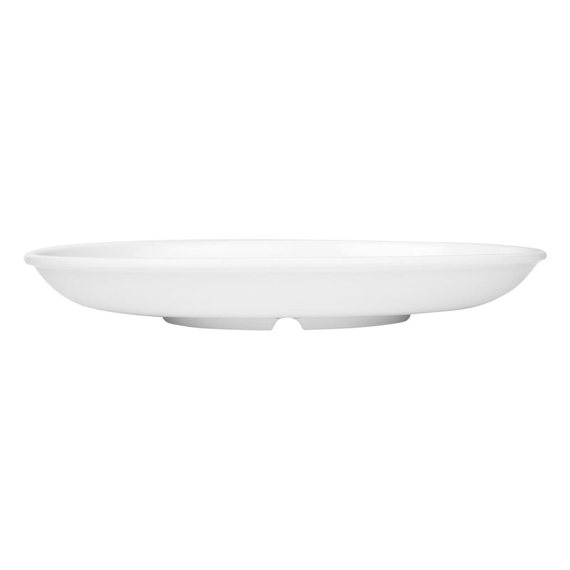 VERONA EFAY MELAMINE OVAL PLATTER PLATE 40 CM, WHITE COLOR