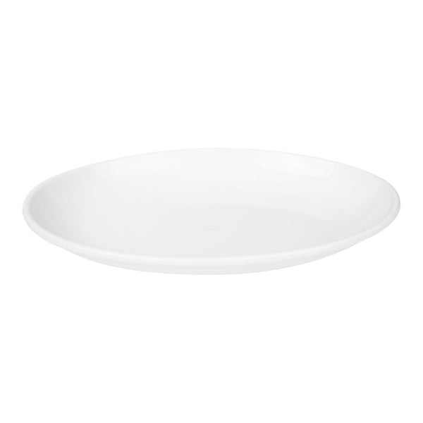 VERONA EFAY MELAMINE OVAL PLATTER PLATE 40 CM, WHITE COLOR