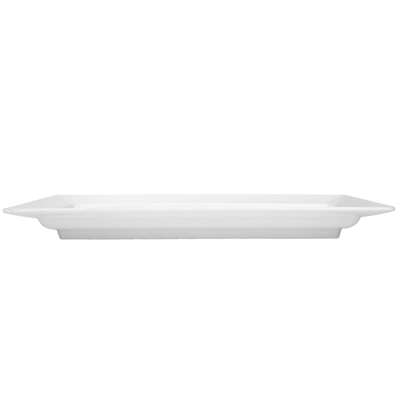 VERONA MELAMINE RECTANGLE PLATTER 55 CM, WHITE COLOR