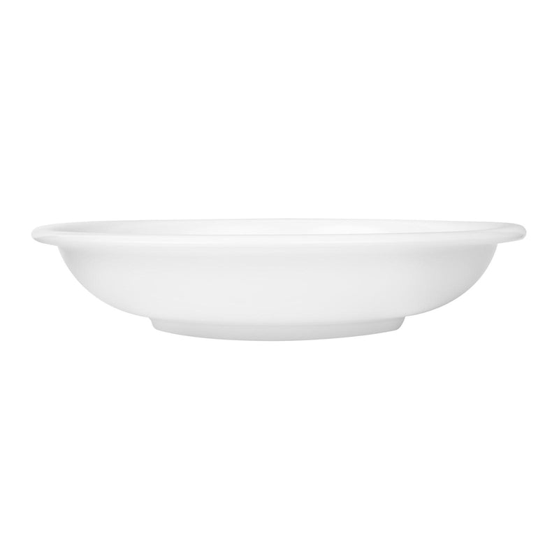 VERONA EFAY MELAMINE DEEP ROUND PLATTER 35 CM, WHITE COLOR