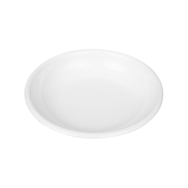 VERONA EFAY MELAMINE DEEP ROUND PLATTER 35 CM, WHITE COLOR