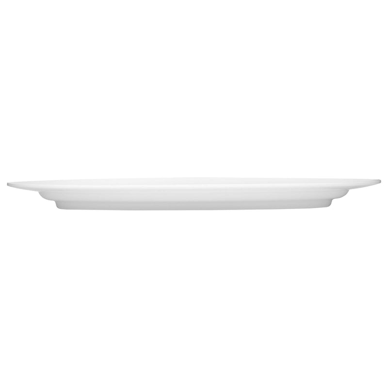 VERONA EFAY MELAMINE BIG OVAL PLATTER 60 CM, WHITE COLOR