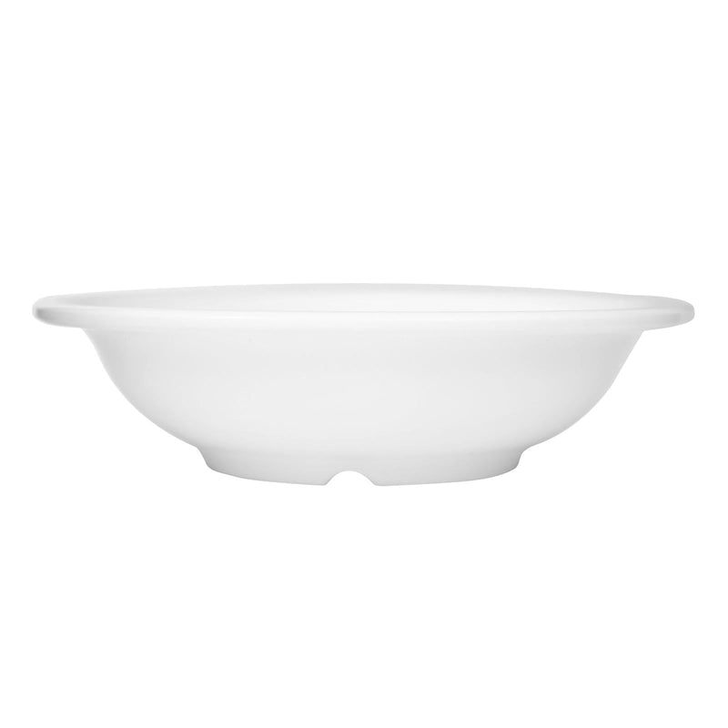 VERONA EFAY MELAMINE SOUP PLATE 17.5 CM, WHITE COLOR