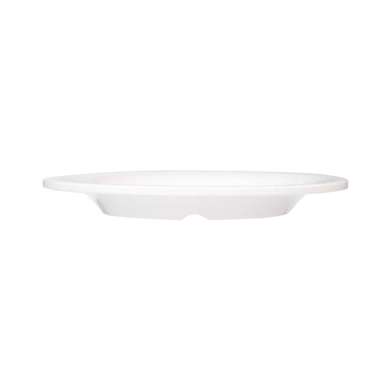 VERONA EFAY MELAMINE DESSERT PLATE 20 CM, WHITE COLOR