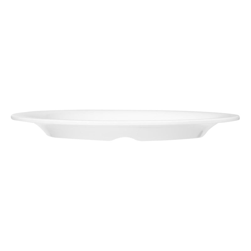 VERONA EFAY MELAMINE DINNER PLATE PLATE 27 CM, WHITE COLOR