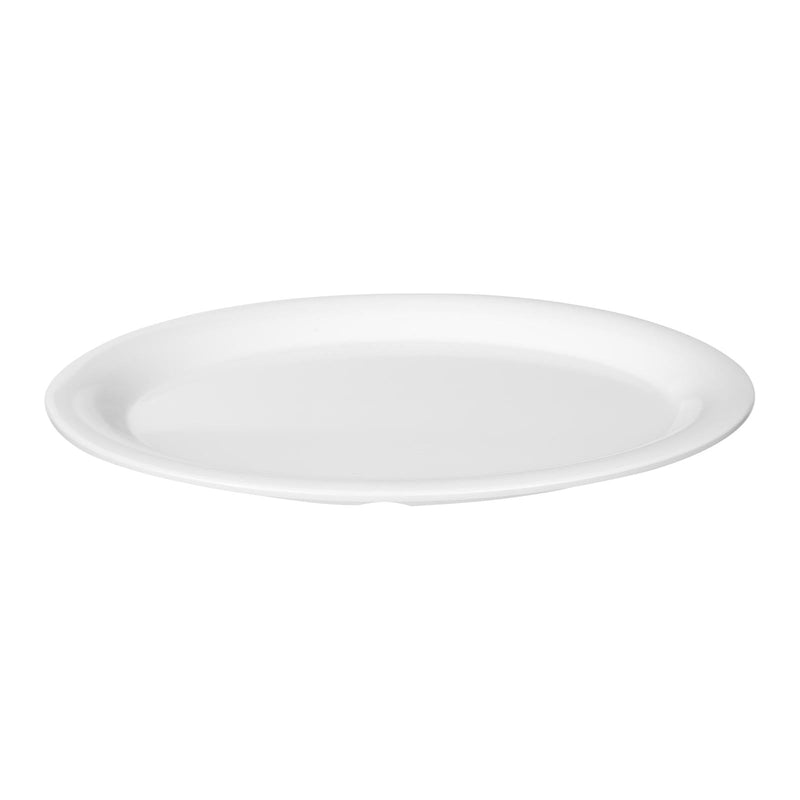 VERONA EFAY MELAMINE DINNER PLATE PLATE 27 CM, WHITE COLOR