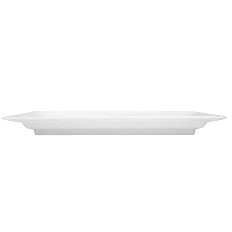 VERONA MELAMINE RECTANGLE PLATTER 56 CM, WHITE COLOR