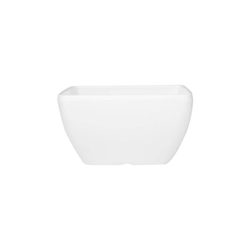 VERONA MELAMINE LULLABY CURVED BOWL 13 CM, WHITE COLOR