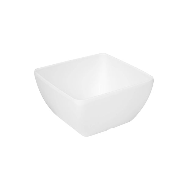 VERONA MELAMINE LULLABY CURVED BOWL 13 CM, WHITE COLOR