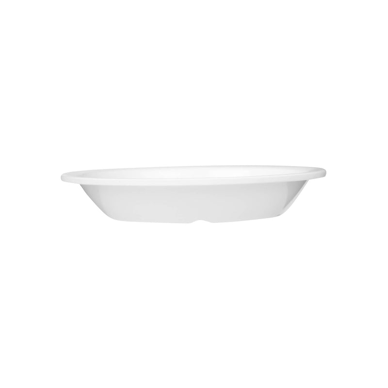 VERONA MELAMINE ECONOMIC SOUP PLATE 20 CM, WHITE COLOR