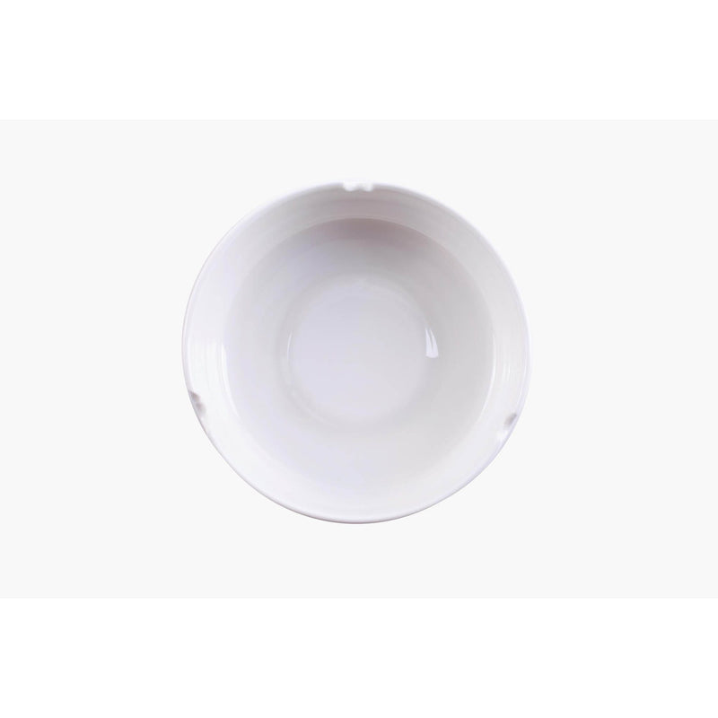 VERONA PORCELAIN ASHTRAY 10 CM, WHITE COLOR