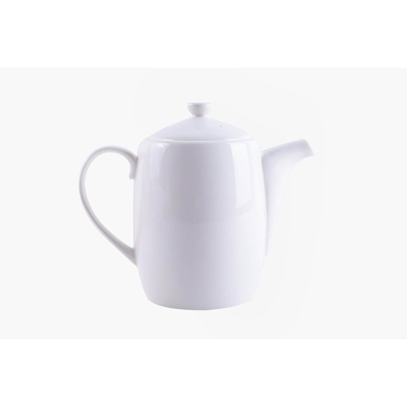 VERONA PORCELAIN TEA POT 0.7 LITER, WHITE COLOR