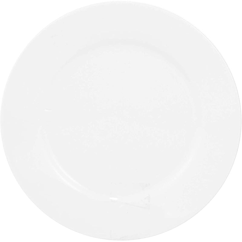 VERONA PORCELAIN 6 PIECE BREAD PLATE SET 6 INCH, WHITE COLOR