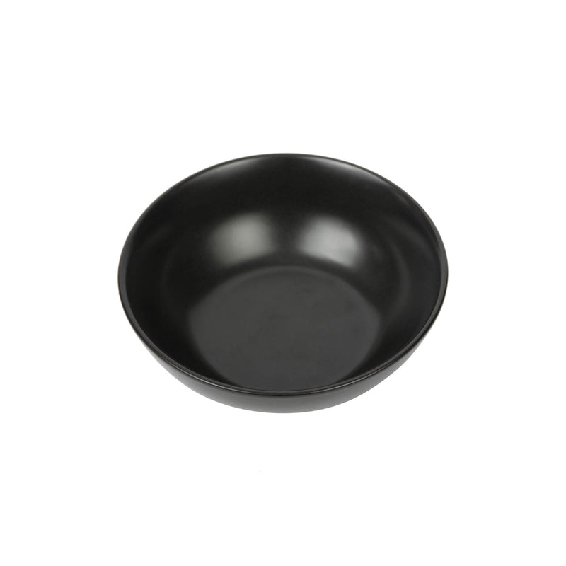 VERONA PORCELAIN ROUND BOWL 16.5 INCH, BLACK COLOR