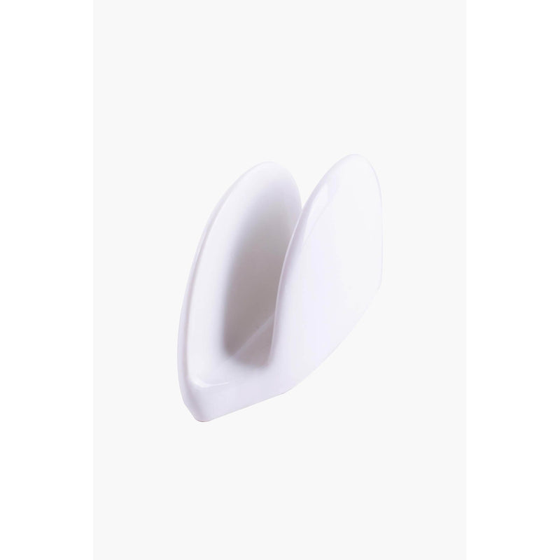 VERONA PORCELAIN ROUND NAPKIN HOLDER, WHITE COLOR