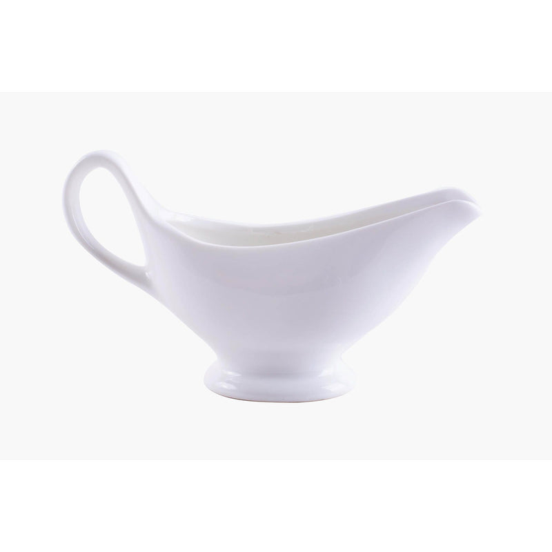 VERONA PORCELAIN GRAVY BOWL 6 INCH/3 OZ, WHITE COLOR