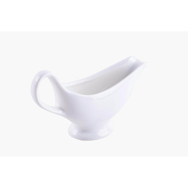 VERONA PORCELAIN GRAVY BOWL 6 INCH/3 OZ, WHITE COLOR