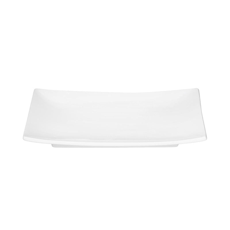 VERONA PORCELAIN RECTANGLE PLATTER 30X21 CM, WHITE COLOR